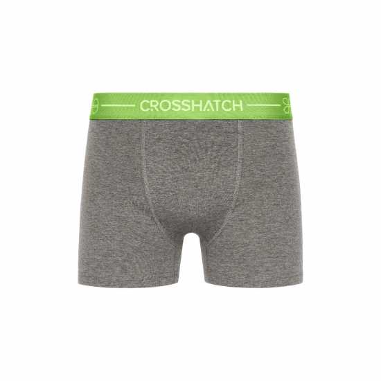Crosshatch Ch Astral 3Pk Boxers Sn99 Charcoal Marl Crosshatch Ch Astral 3Pk Boxers Sn99 Charcoal Marl