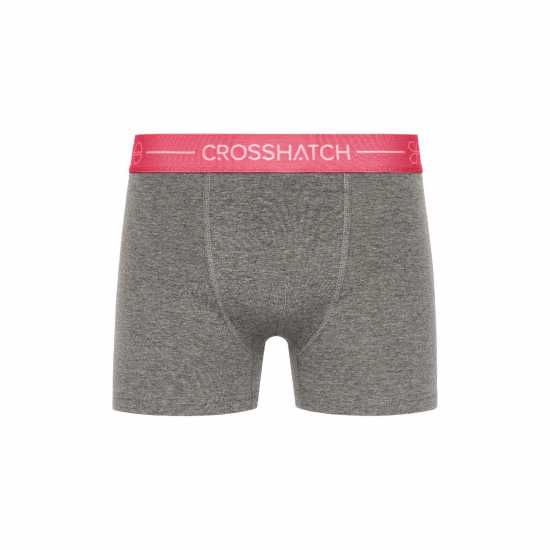 Crosshatch Ch Astral 3Pk Boxers Sn99 Charcoal Marl Crosshatch Ch Astral 3Pk Boxers Sn99 Charcoal Marl