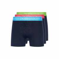Crosshatch Ch Astral 3Pk Boxers Sn99 Navy Crosshatch Ch Astral 3Pk Boxers Sn99 Navy
