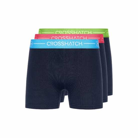 Crosshatch Ch Astral 3Pk Boxers Sn99 Navy Crosshatch Ch Astral 3Pk Boxers Sn99 Navy