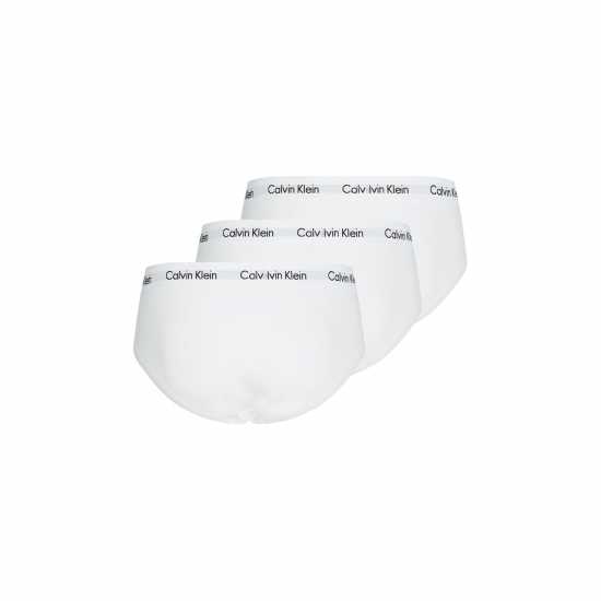Мъжко бельо Calvin Klein 3 Pack Briefs Бяло Calvin Klein 3 Pack Briefs Бяло Мъжко бельо