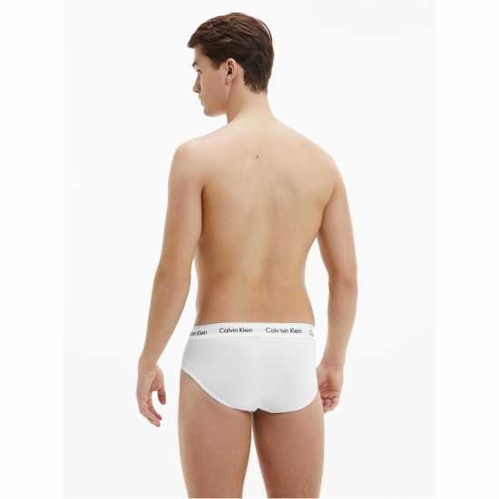Мъжко бельо Calvin Klein 3 Pack Briefs Бяло Calvin Klein 3 Pack Briefs Бяло Мъжко бельо