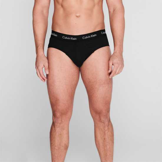 Calvin Klein 3 Pack Briefs Черно/Черно Wb Мъжко бельо