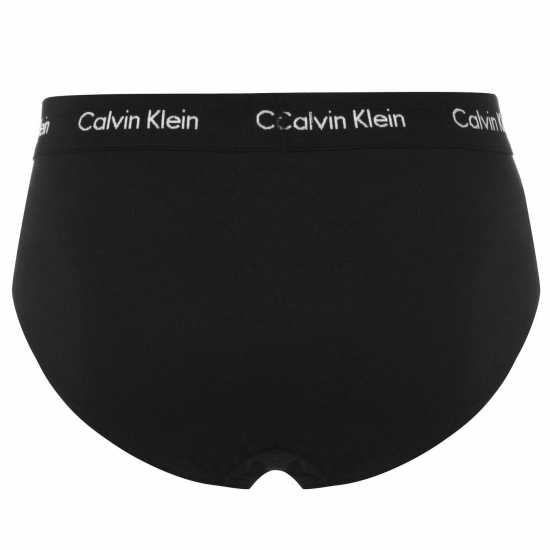 Calvin Klein 3 Pack Briefs Black Мъжко облекло за едри хора