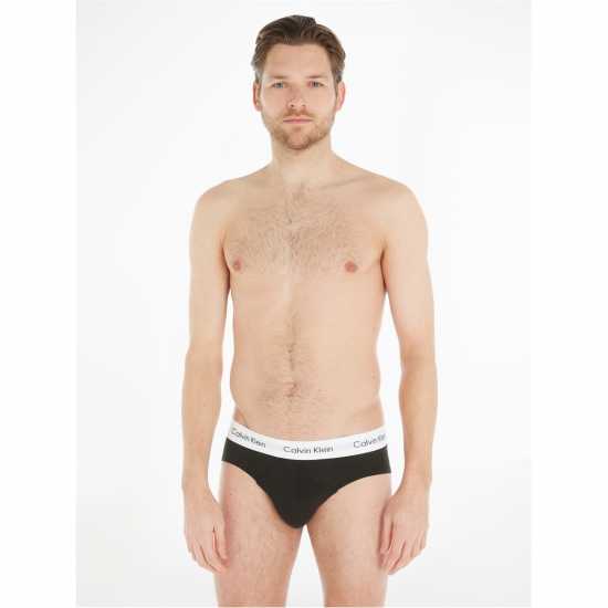 Мъжко бельо Calvin Klein 3 Pack Briefs Черно Calvin Klein 3 Pack Briefs Черно Мъжко бельо