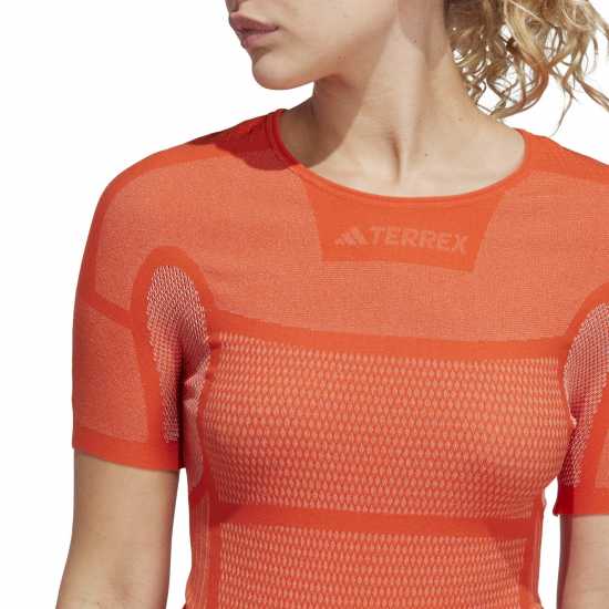 Adidas Drynamo Short Sleeve Light Training Top Womens  Дамски долни дрехи