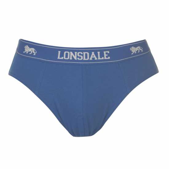 Lonsdale 2Pk Brief Mens Blue Мъжко облекло за едри хора