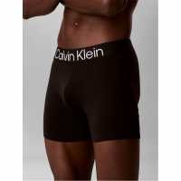 Calvin Klein Mens Single Boxer Black 