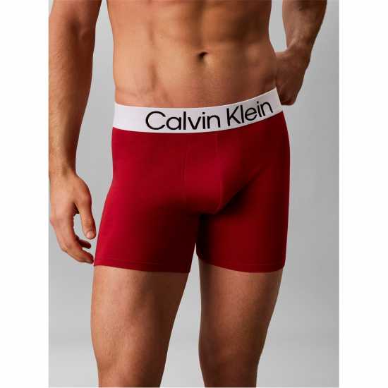 Calvin Klein Mens Single Boxer Red 