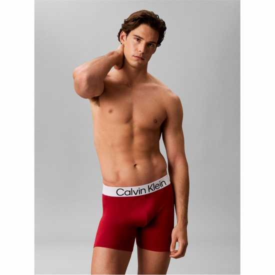 Calvin Klein Mens Single Boxer Red 