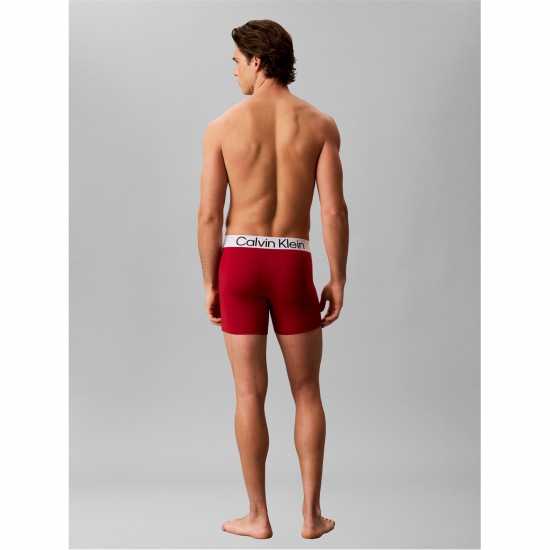 Calvin Klein Mens Single Boxer Red 