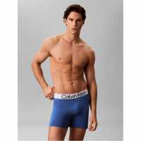 Calvin Klein Mens Single Boxer Blue 