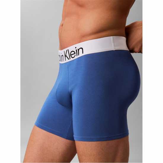 Calvin Klein Mens Single Boxer Blue 