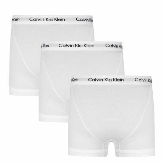 Calvin Klein Pack Cotton Stretch Boxer Shorts White - Мъжко бельо