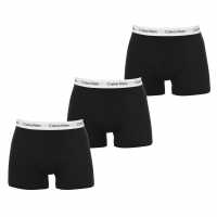 Calvin Klein Pack Cotton Stretch Boxer Shorts Black Мъжко бельо