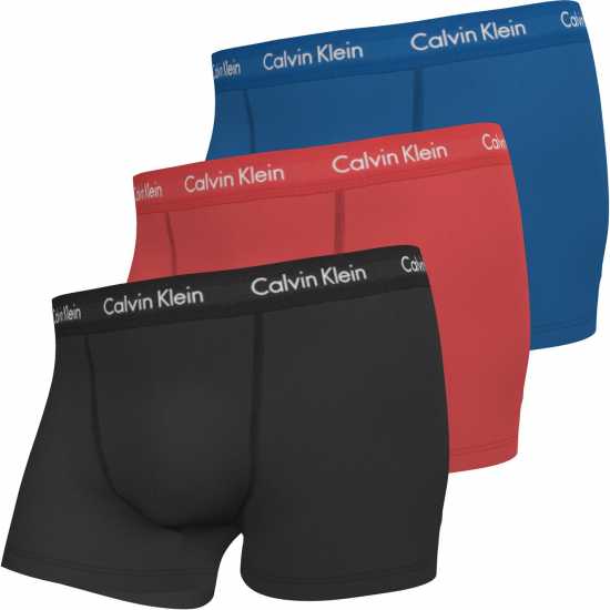 Мъжко бельо Calvin Klein Pack Cotton Stretch Trunks Kett/Strawb/Blk Calvin Klein Pack Cotton Stretch Trunks Kett/Strawb/Blk Мъжко бельо