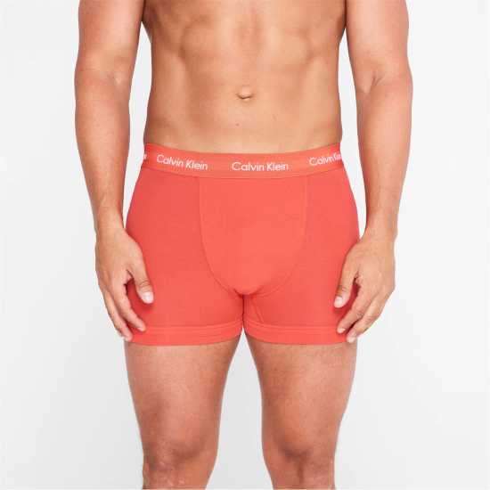 Мъжко бельо Calvin Klein Pack Cotton Stretch Trunks Kett/Strawb/Blk Calvin Klein Pack Cotton Stretch Trunks Kett/Strawb/Blk Мъжко бельо