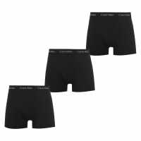 Calvin Klein Pack Cotton Stretch Boxer Shorts Black/Black Мъжко бельо