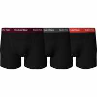 Calvin Klein Cotton Stretch Boxer Shorts Рон/Чар/Оранж Мъжко бельо