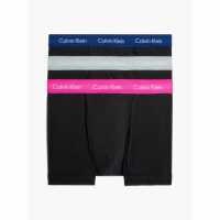Calvin Klein Pack Cotton Stretch Boxer Shorts Pink/Gry/BluCAQ Мъжко бельо