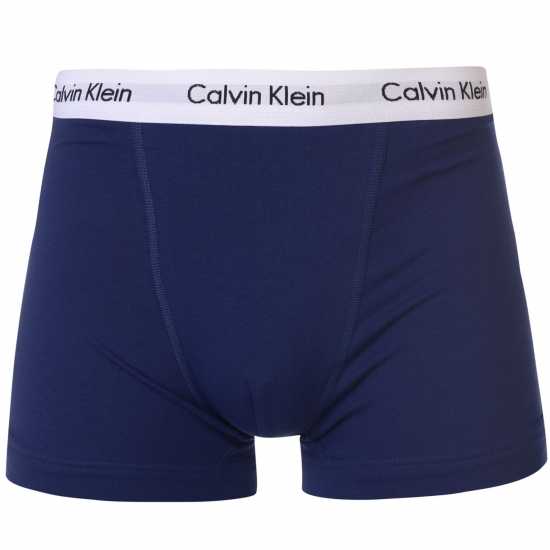 Calvin Klein Pack Cotton Stretch Boxer Shorts Navy/White/Red - Мъжко бельо
