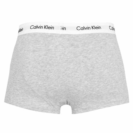 Calvin Klein Мъжки Боксерки 3 Pack Low Rise Boxer Shorts Mens Triple Grey - Мъжко бельо