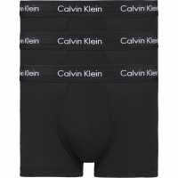 Calvin Klein Мъжки Боксерки 3 Pack Low Rise Boxer Shorts Mens Black/Black Wb Мъжко бельо