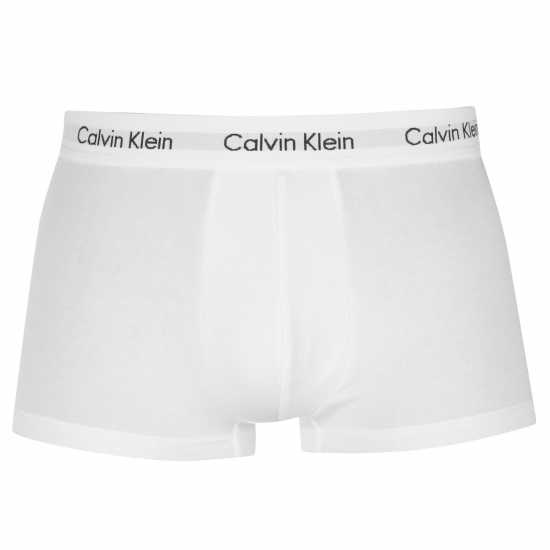 Calvin Klein Мъжки Боксерки 3-Pack Boxer Shorts Mens Син/Бял/Червен Мъжко бельо