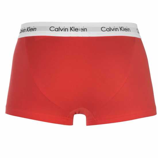 Calvin Klein Мъжки Боксерки 3-Pack Boxer Shorts Mens Син/Бял/Червен Мъжко бельо