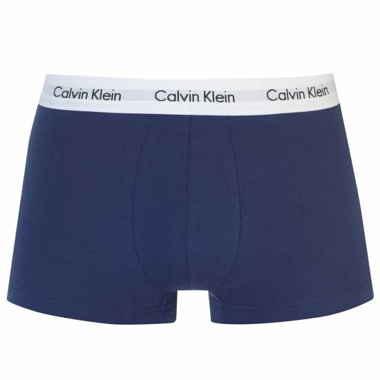 Calvin Klein Мъжки Боксерки 3-Pack Boxer Shorts Mens Син/Бял/Червен Мъжко бельо