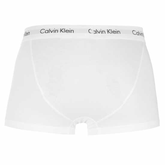 Calvin Klein Мъжки Боксерки 3 Pack Low Rise Boxer Shorts Mens White Мъжко бельо