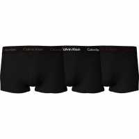 Calvin Klein Мъжки Боксерки 3 Pack Low Rise Boxer Shorts Mens Camel/Wht/Red Мъжко бельо