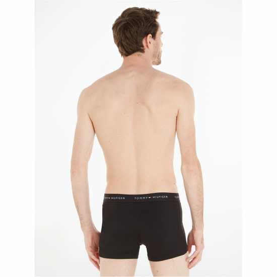 Tommy Hilfiger 3 Pack Signature Boxer Shorts Черно 0UC Мъжко бельо