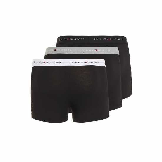 Tommy Hilfiger 3 Pack Signature Boxer Shorts Черно 0UC Мъжко бельо