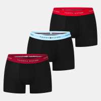 Tommy Hilfiger 3 Pack Logo Waistband Trunks  