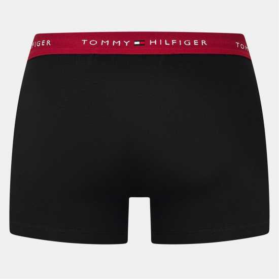Tommy Hilfiger 3 Pack Logo Waistband Trunks Tommy Hilfiger 3 Pack Logo Waistband Trunks