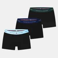 Tommy Hilfiger 3 Pack Logo Waistband Trunks  