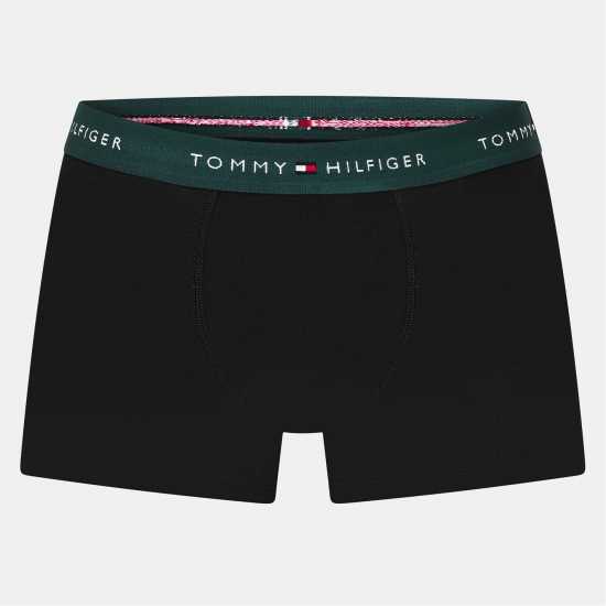 Tommy Hilfiger 3 Pack Logo Waistband Trunks Tommy Hilfiger 3 Pack Logo Waistband Trunks