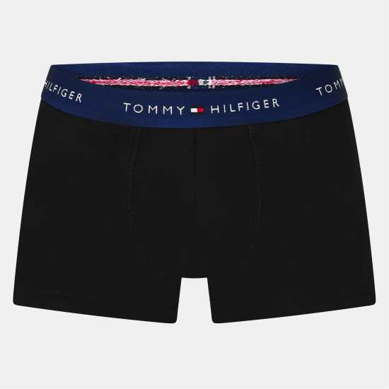 Tommy Hilfiger 3 Pack Logo Waistband Trunks Tommy Hilfiger 3 Pack Logo Waistband Trunks