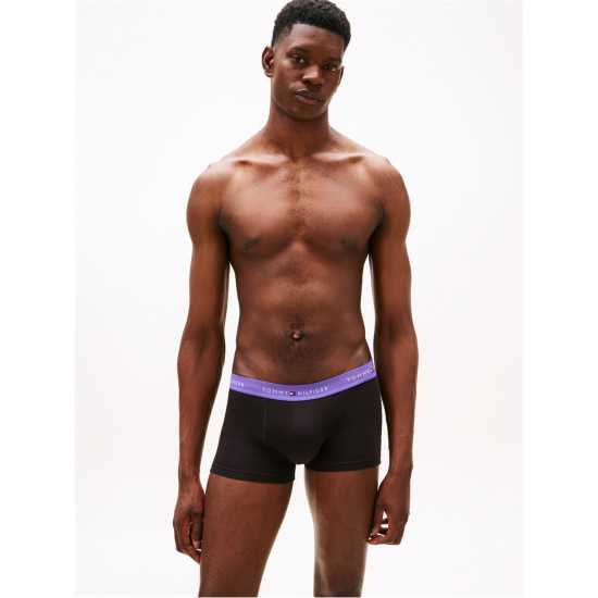 Tommy Hilfiger 3 Pack Logo Waistband Trunks Tommy Hilfiger 3 Pack Logo Waistband Trunks