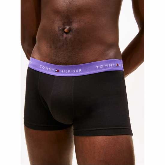 Tommy Hilfiger 3 Pack Logo Waistband Trunks Tommy Hilfiger 3 Pack Logo Waistband Trunks
