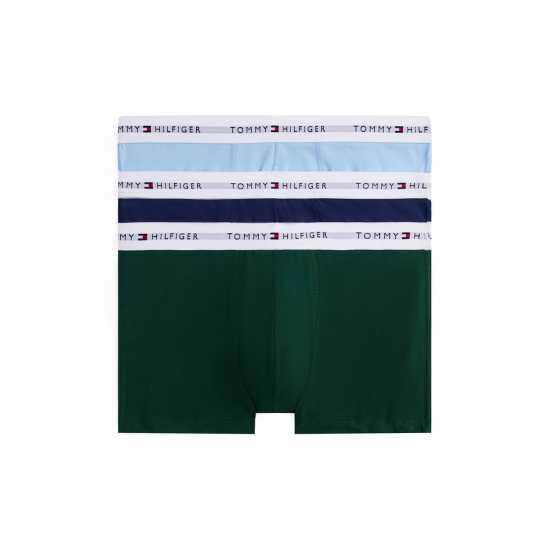 Tommy Hilfiger 3 Pack Logo Waistband Trunks  