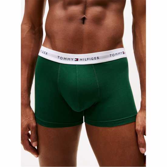 Tommy Hilfiger 3 Pack Logo Waistband Trunks  