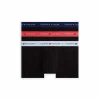 Tommy Hilfiger 3 Pack Logo Waistband Trunks  