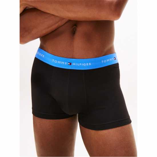 Tommy Hilfiger 3 Pack Signature Boxer Shorts Orng/Blu/Grn Мъжко бельо