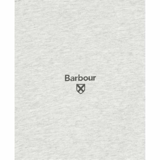 Barbour Sheldon Long Sleeve T-Shirt Light Grey Marl Мъжки пижами