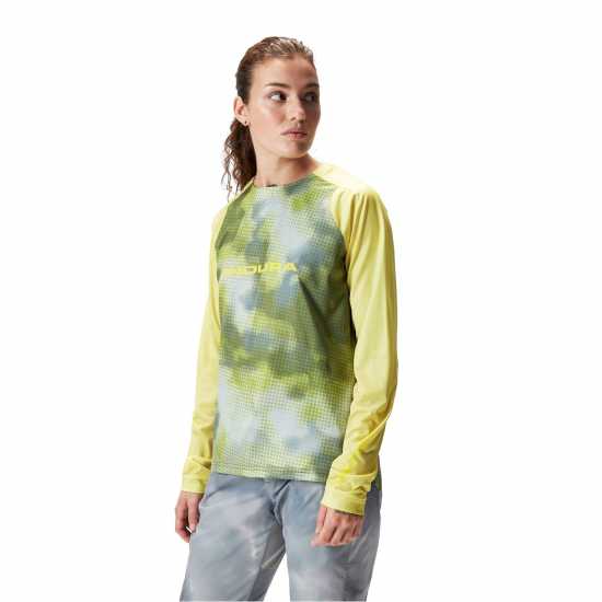 Ltd Pixel Cloud Long Sleeve Tee Ladies  