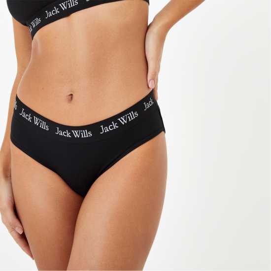 Jack Wills Wilden Multipack Boy Pants 3 Pack Ladies Черно Jack Wills Wilden Multipack Boy Pants 3 Pack Ladies Черно