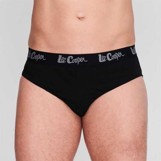 Lee Cooper Cooper Men's 5-Pack Comfort Briefs Core Мъжко облекло за едри хора