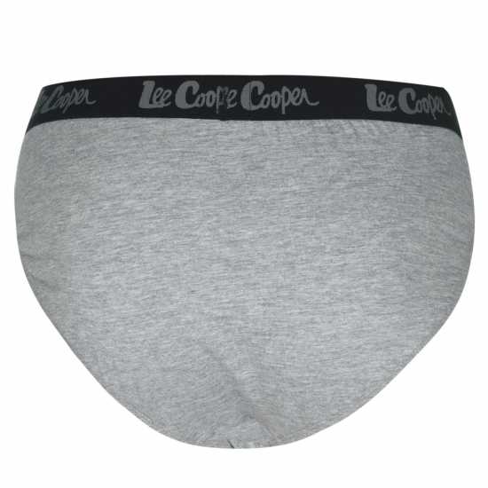 Lee Cooper Cooper Men's 5-Pack Comfort Briefs Core Мъжко облекло за едри хора